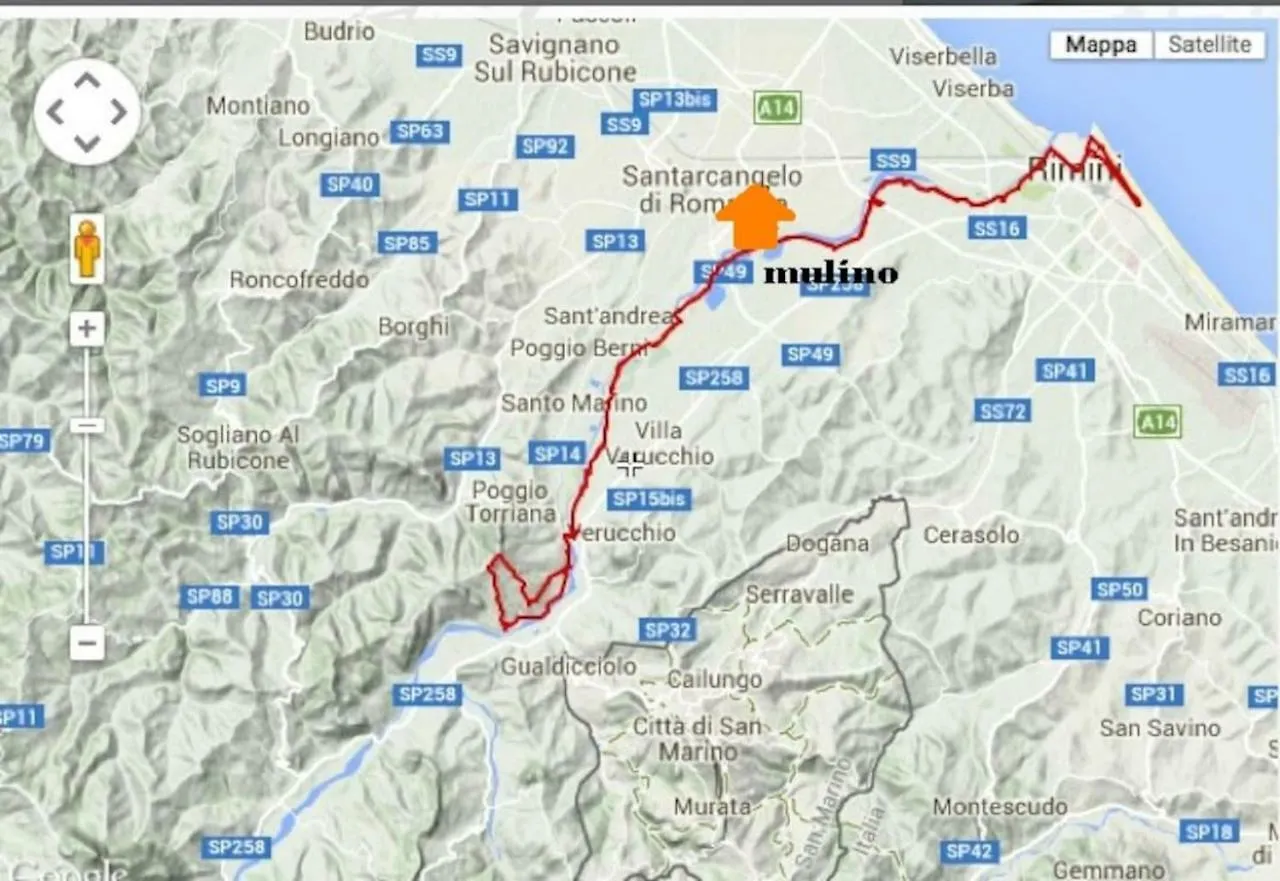 Il Mulino Lejlighed Santarcangelo di Romagna Italien